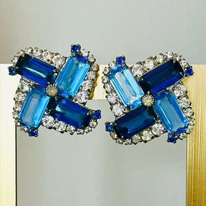 Rare Sorrell Originals vintage clip on earrings